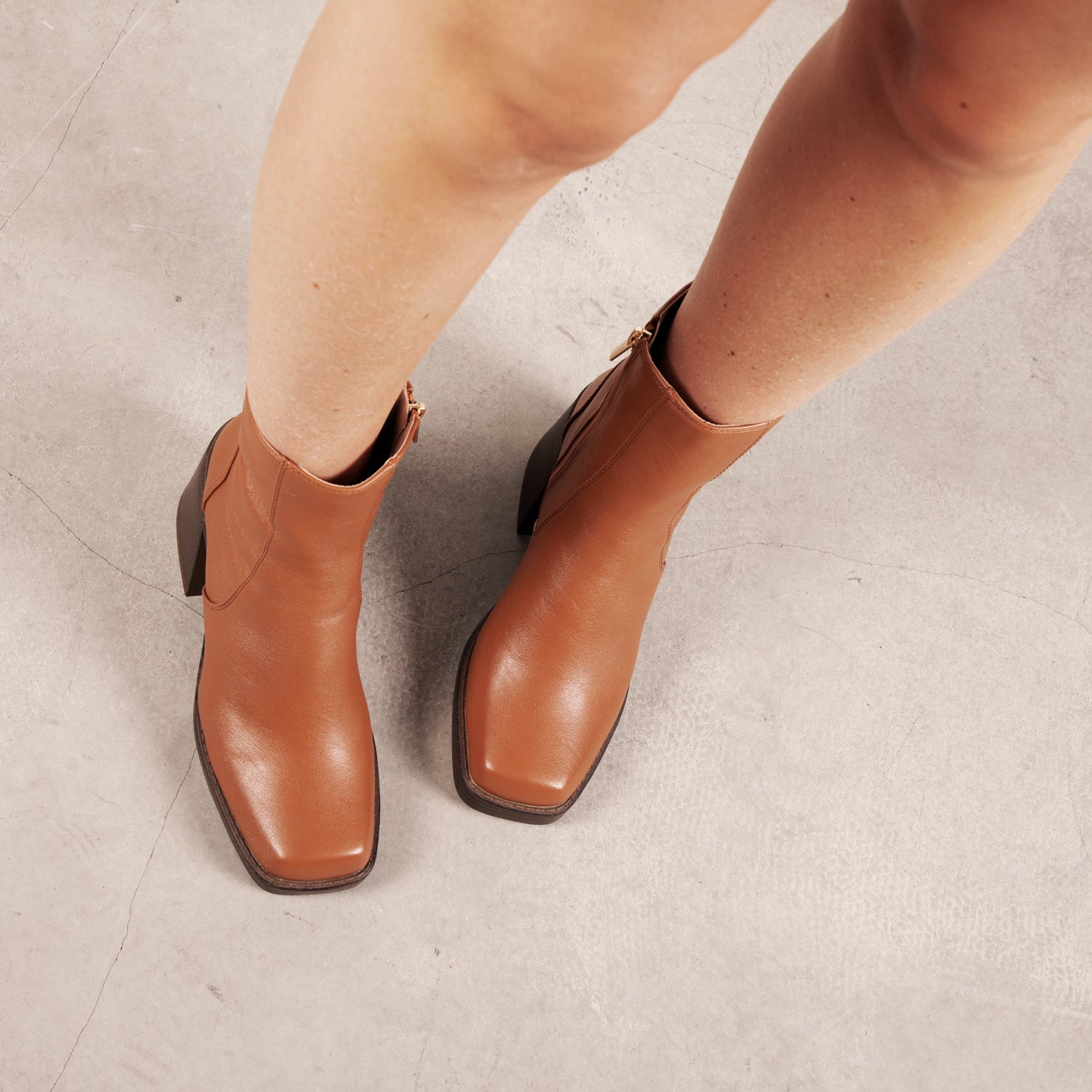 RAID Oriana Ankle Boot in Tan