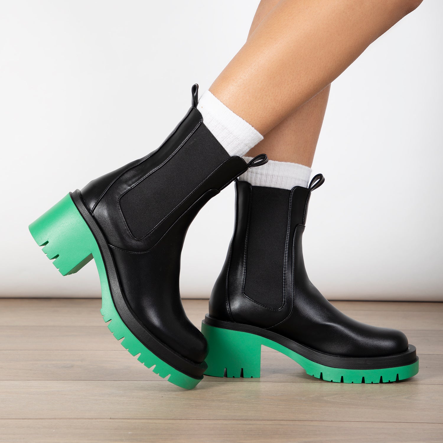 RAID Region Ankle Boot in Green