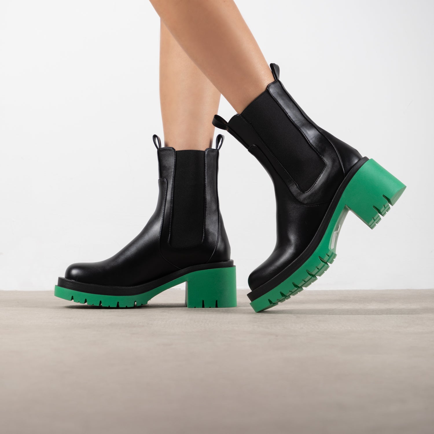 RAID Region Ankle Boot in Green