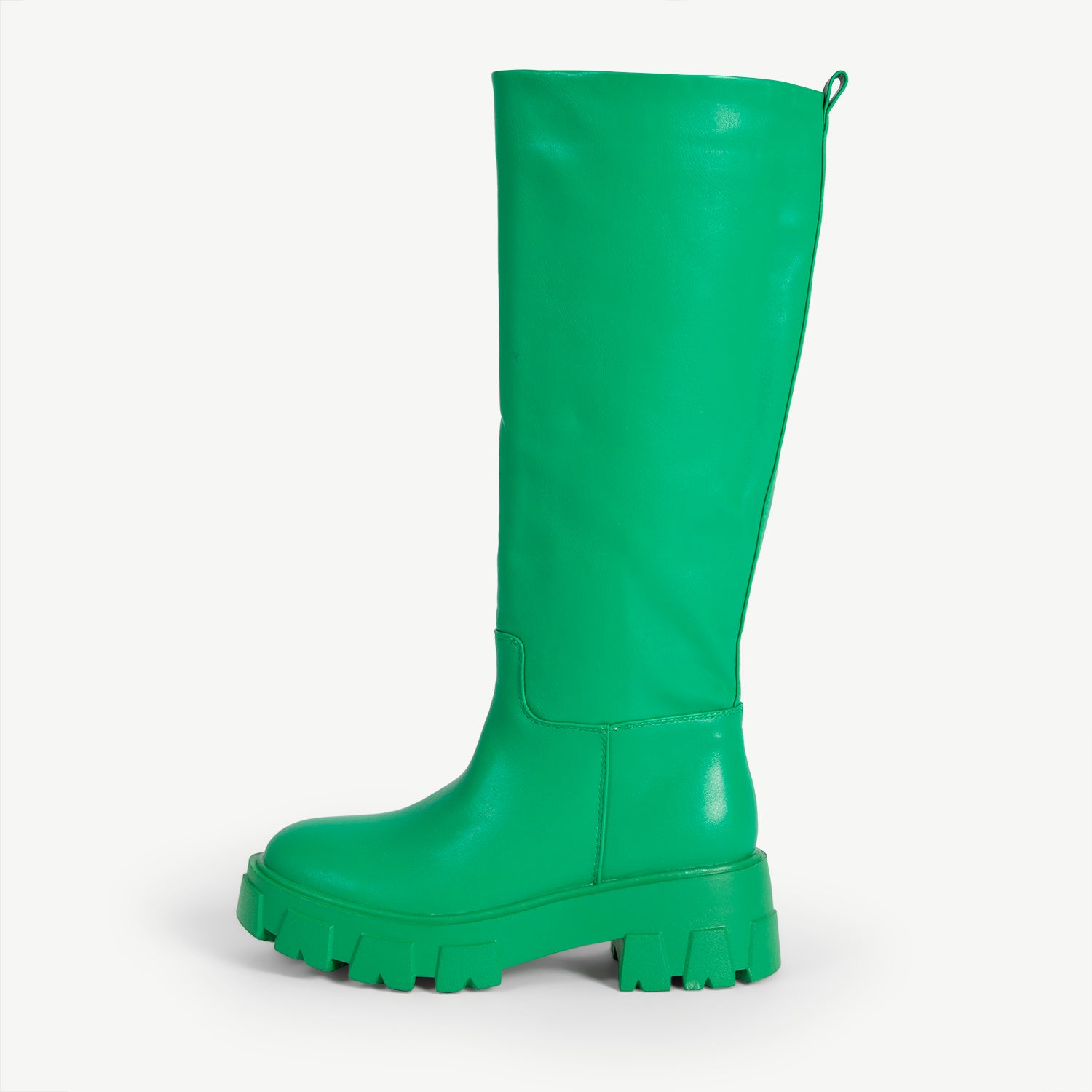 RAID Ryder Chunky Long Boot in Green