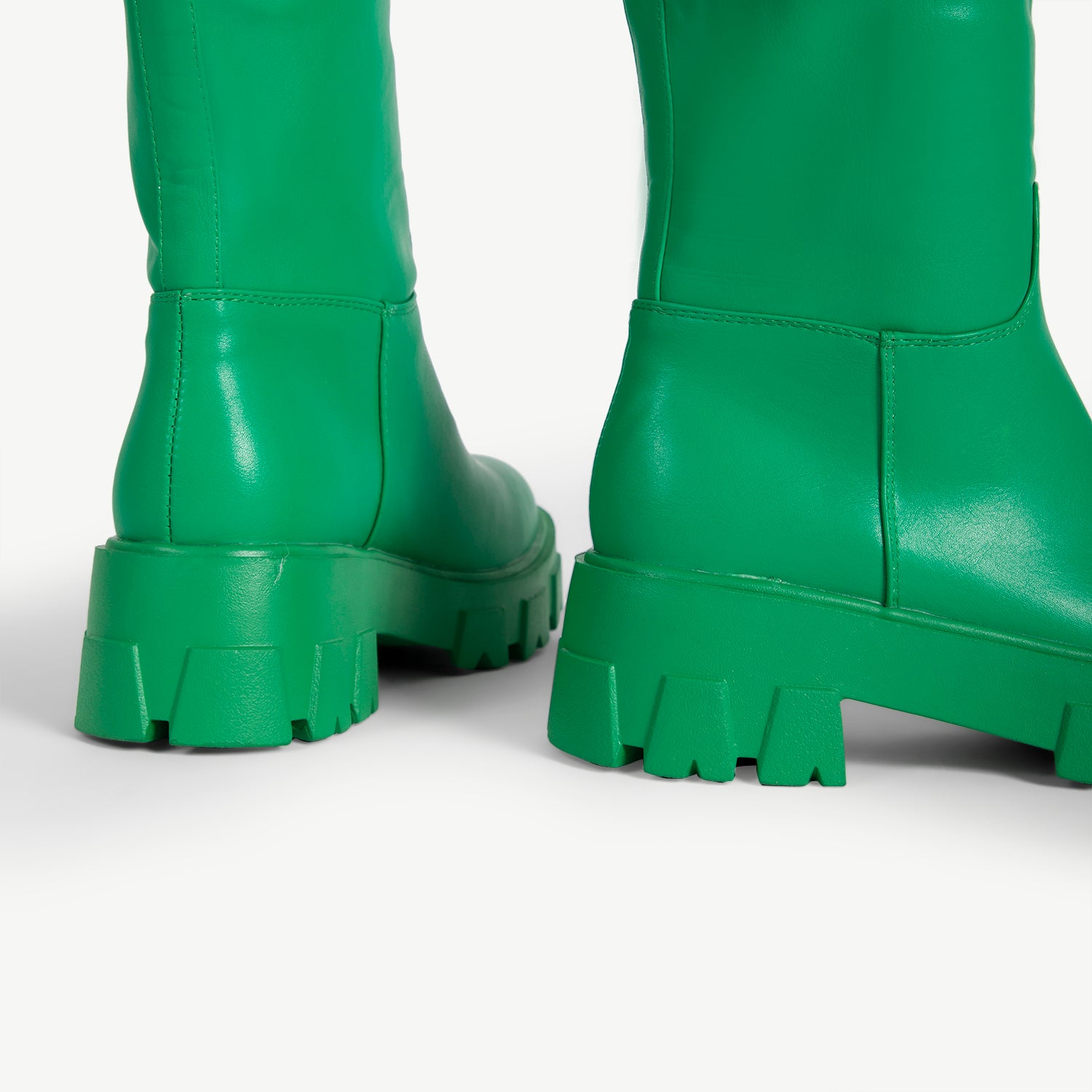 RAID Ryder Chunky Long Boot in Green