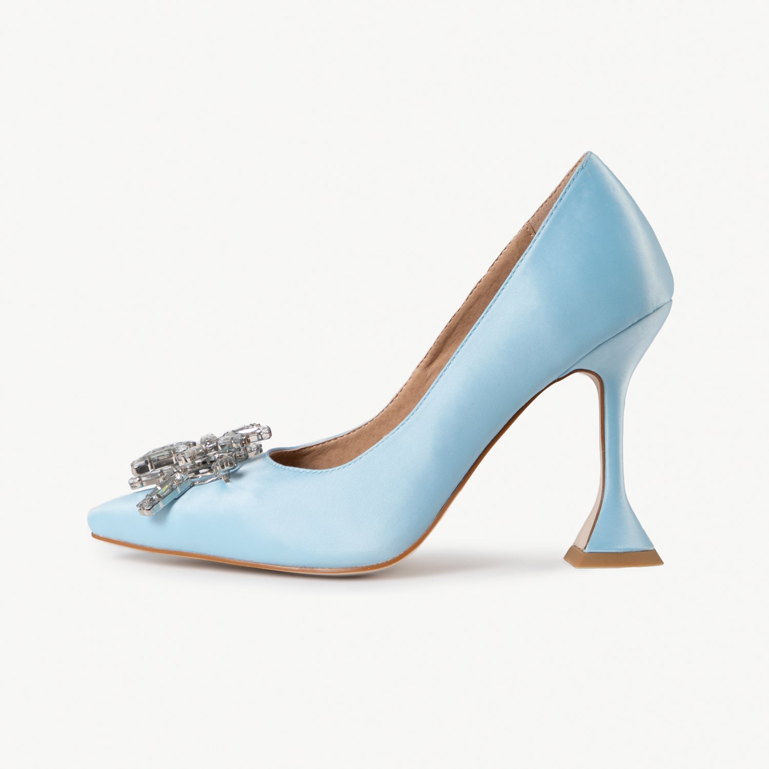 BEBO Savvy Court Heel in Light Blue