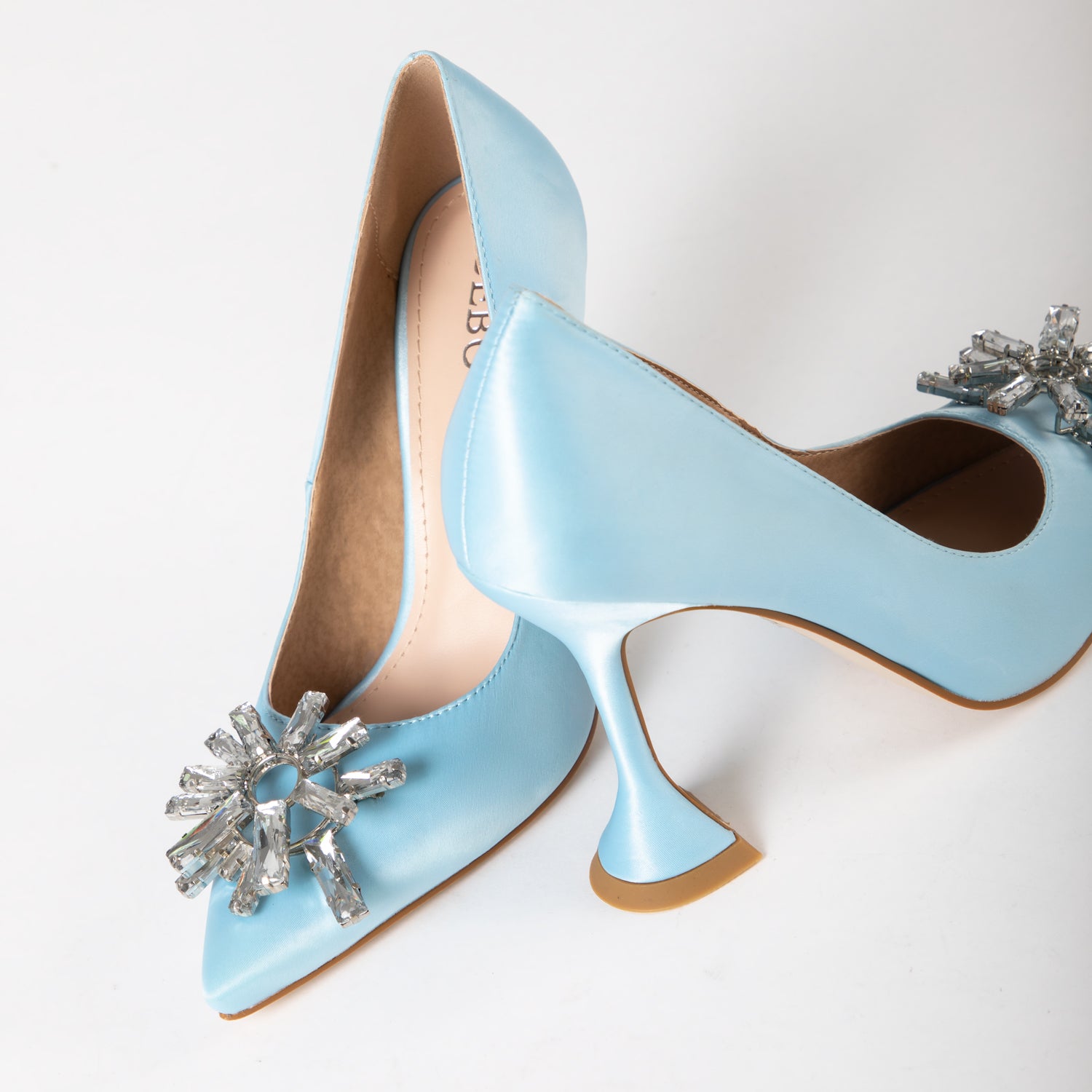 BEBO Savvy Court Heel in Light Blue