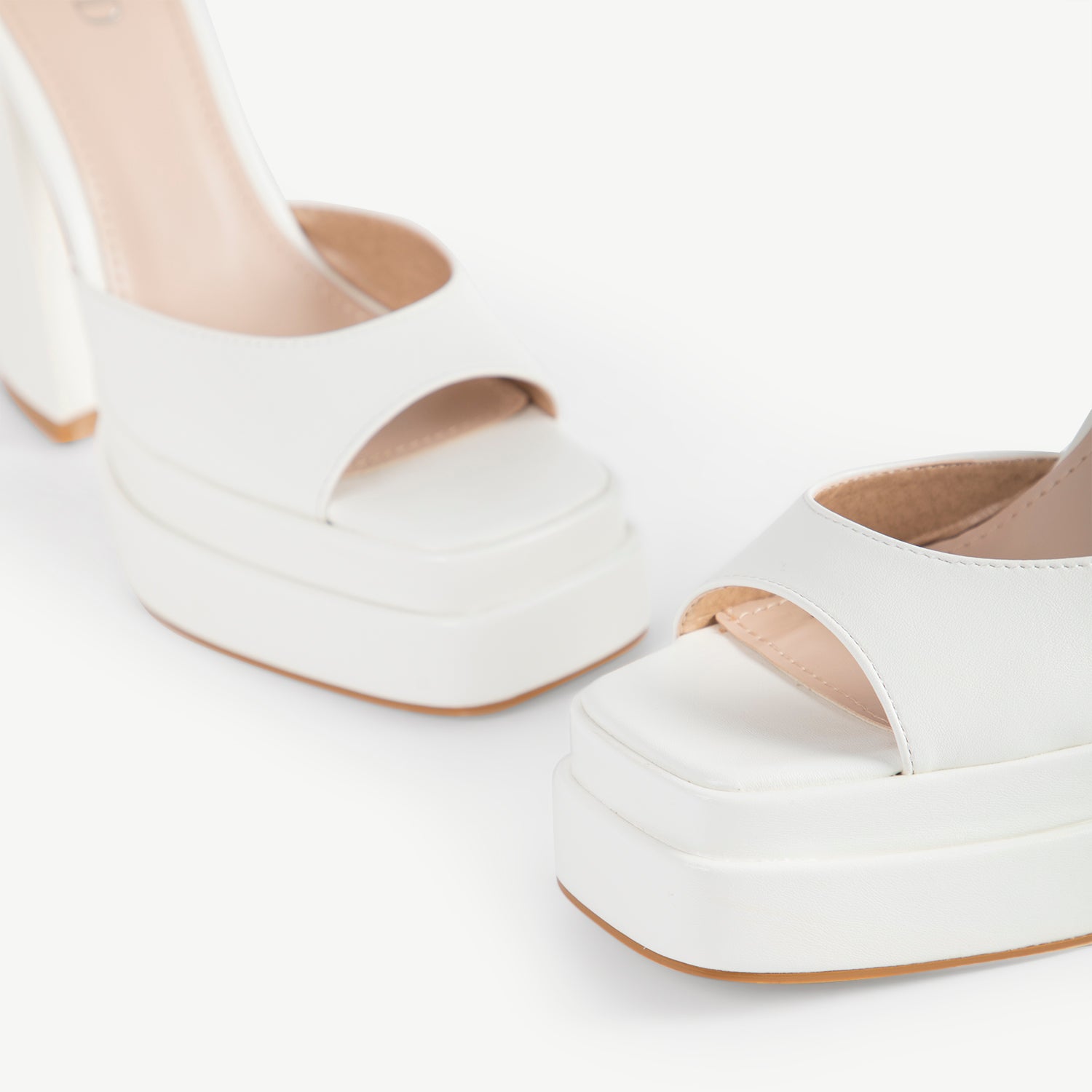 RAID Sheryl Platform Heel in White