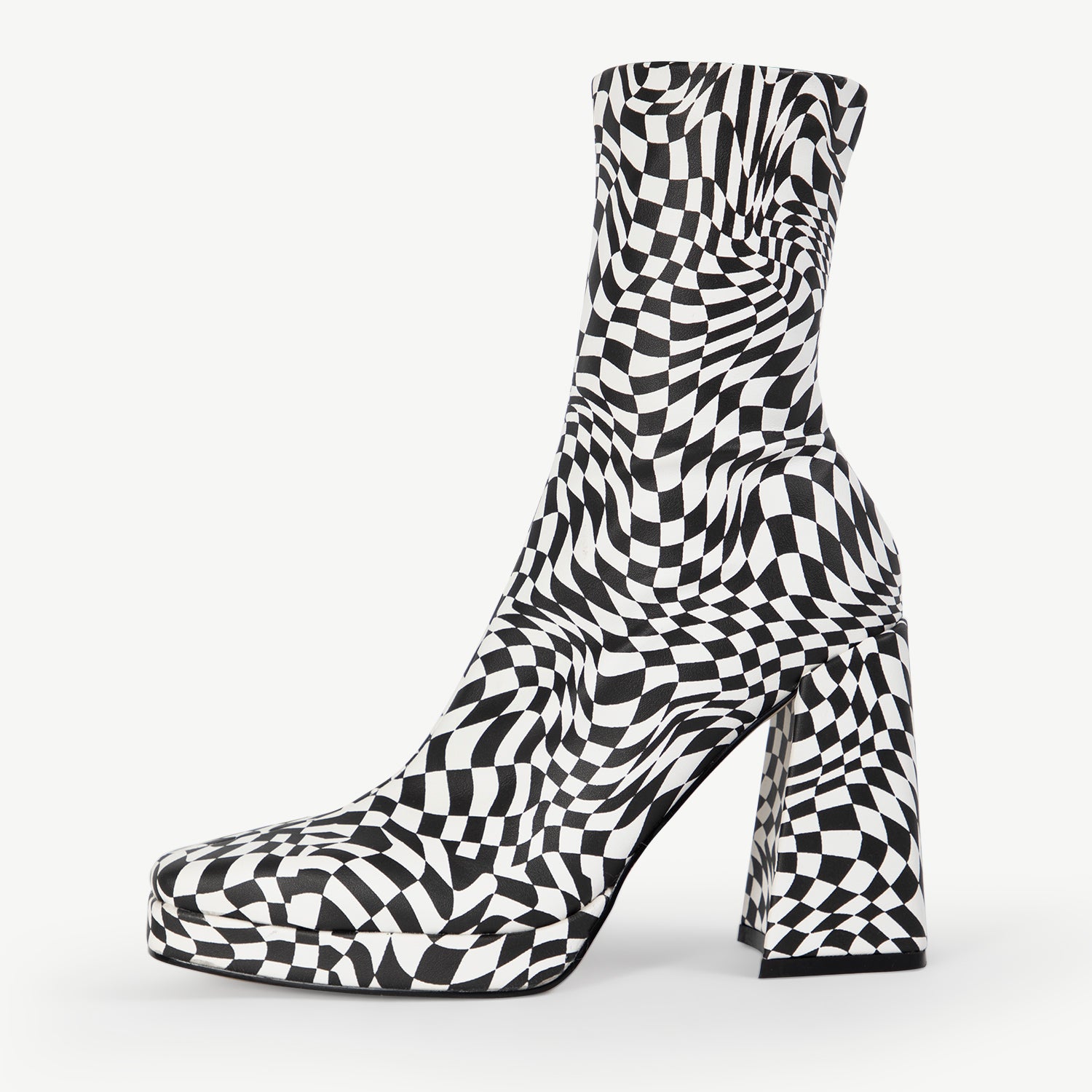 RAID Silonna Ankle Boot in Black Multi