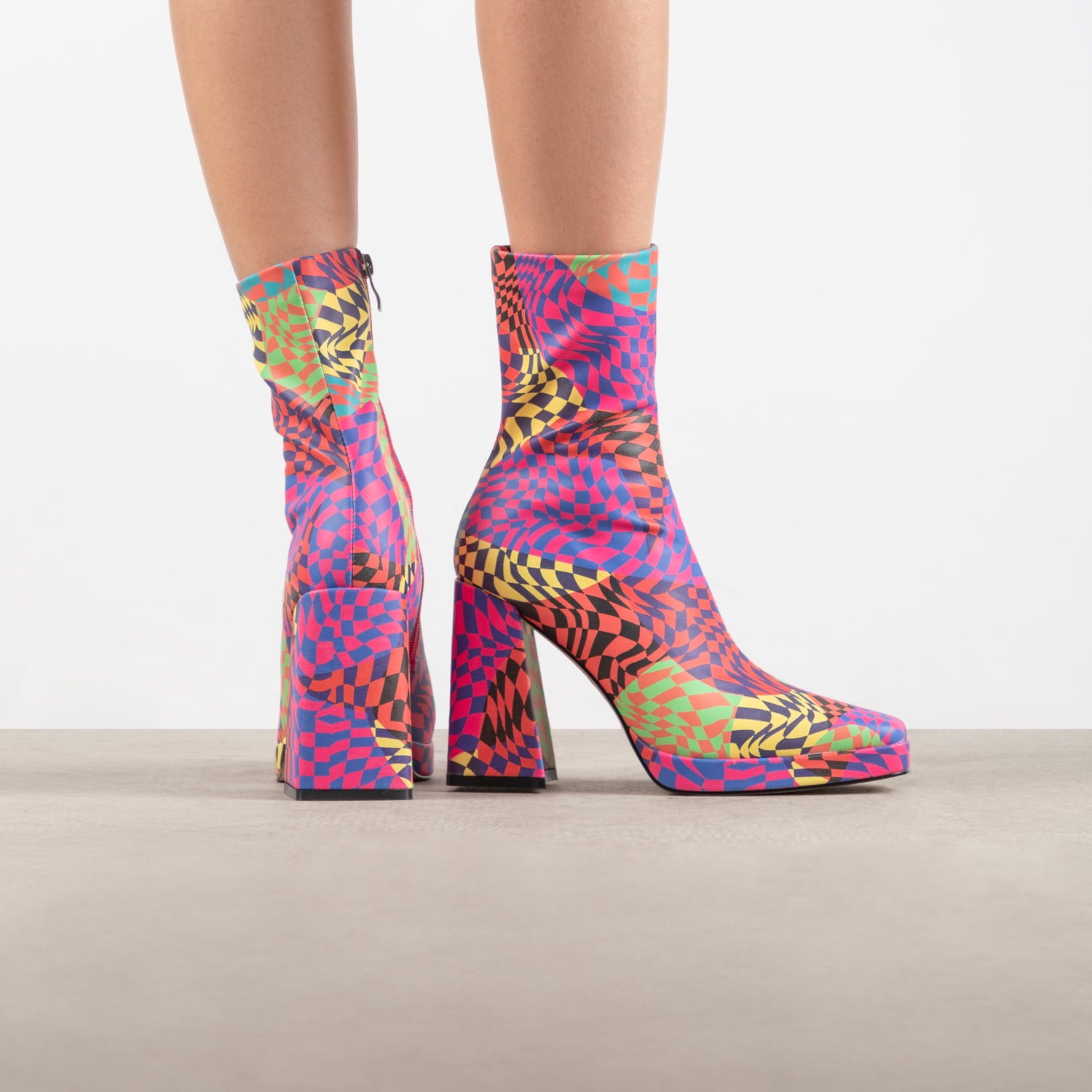 RAID Silonna Ankle Boot in Multi