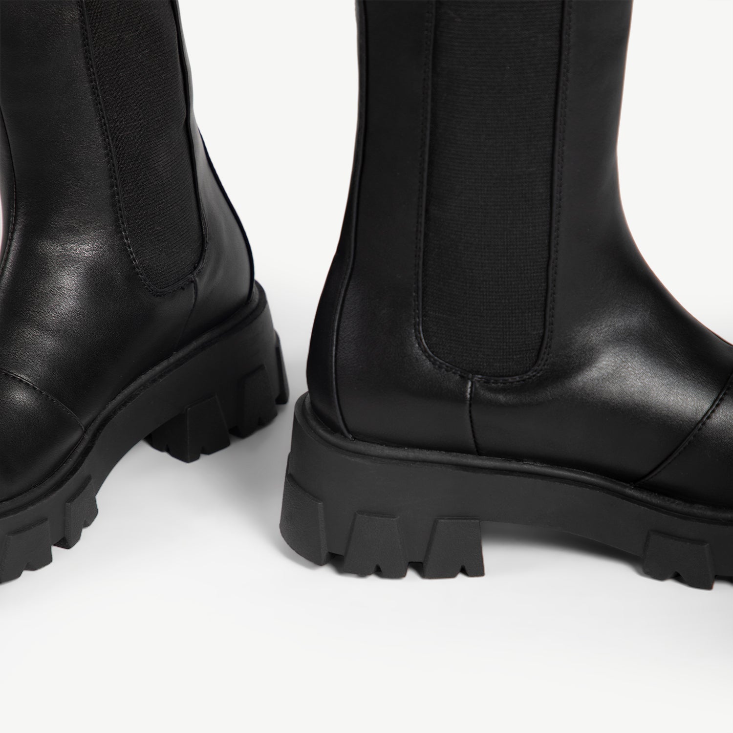 RAID Ellery Wide Fit Chunky Boot in Black