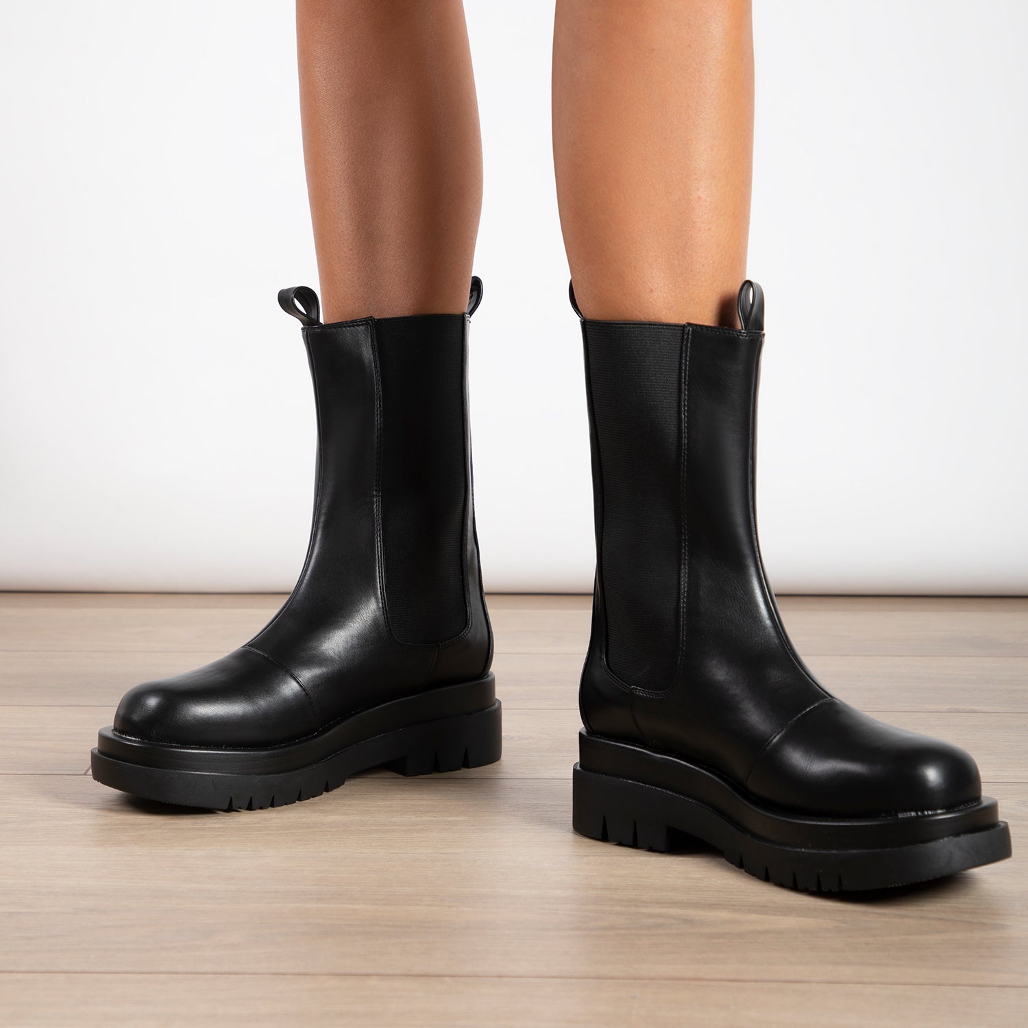 RAID Kendall Wide Fit Ankle Boot in Black