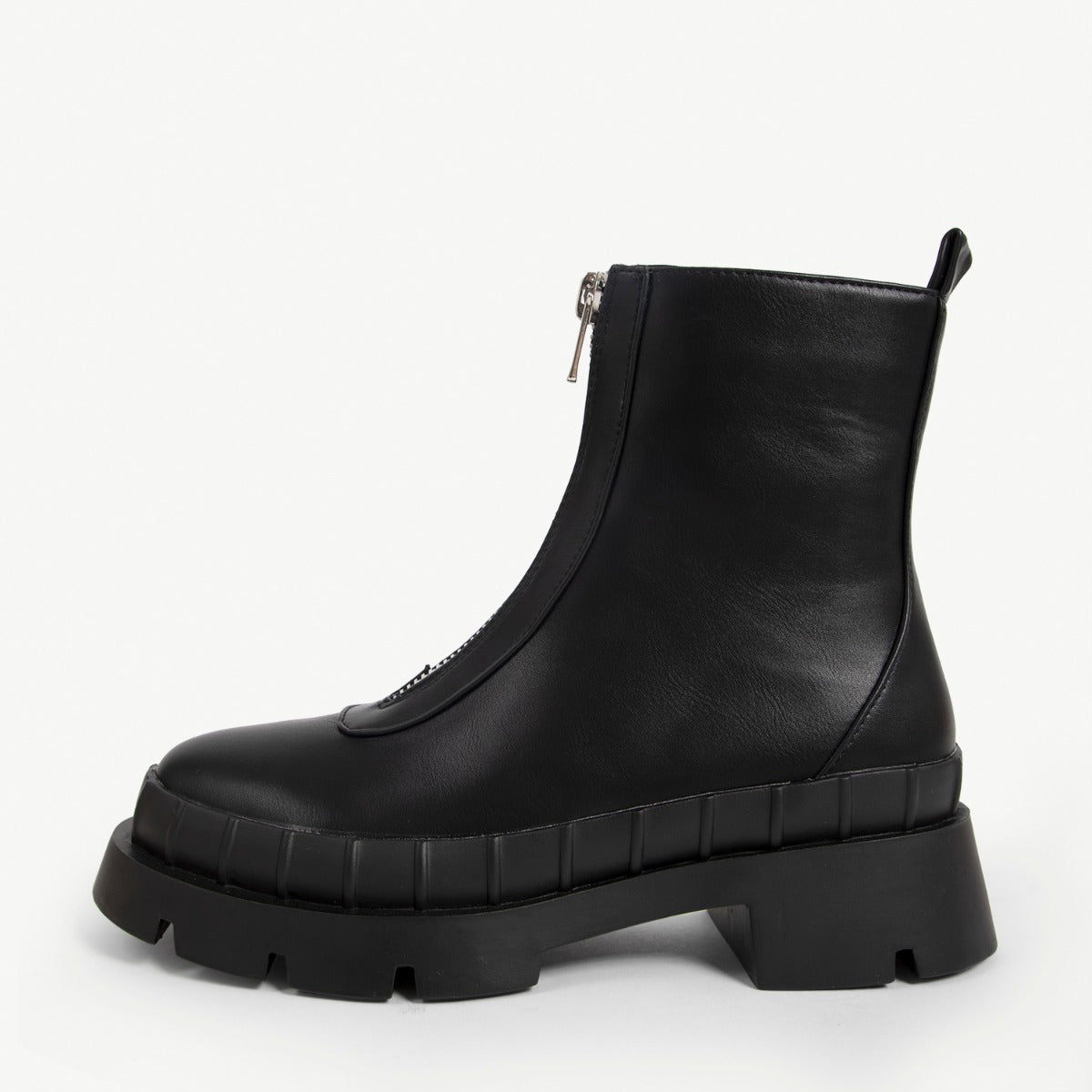 RAID Annya Chunky Ankle Boot in Black