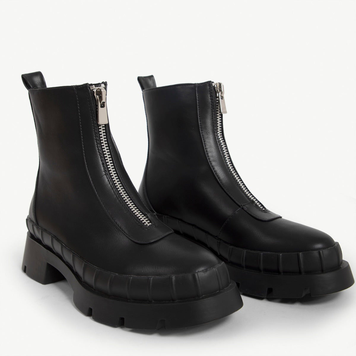 RAID Annya Chunky Ankle Boot in Black