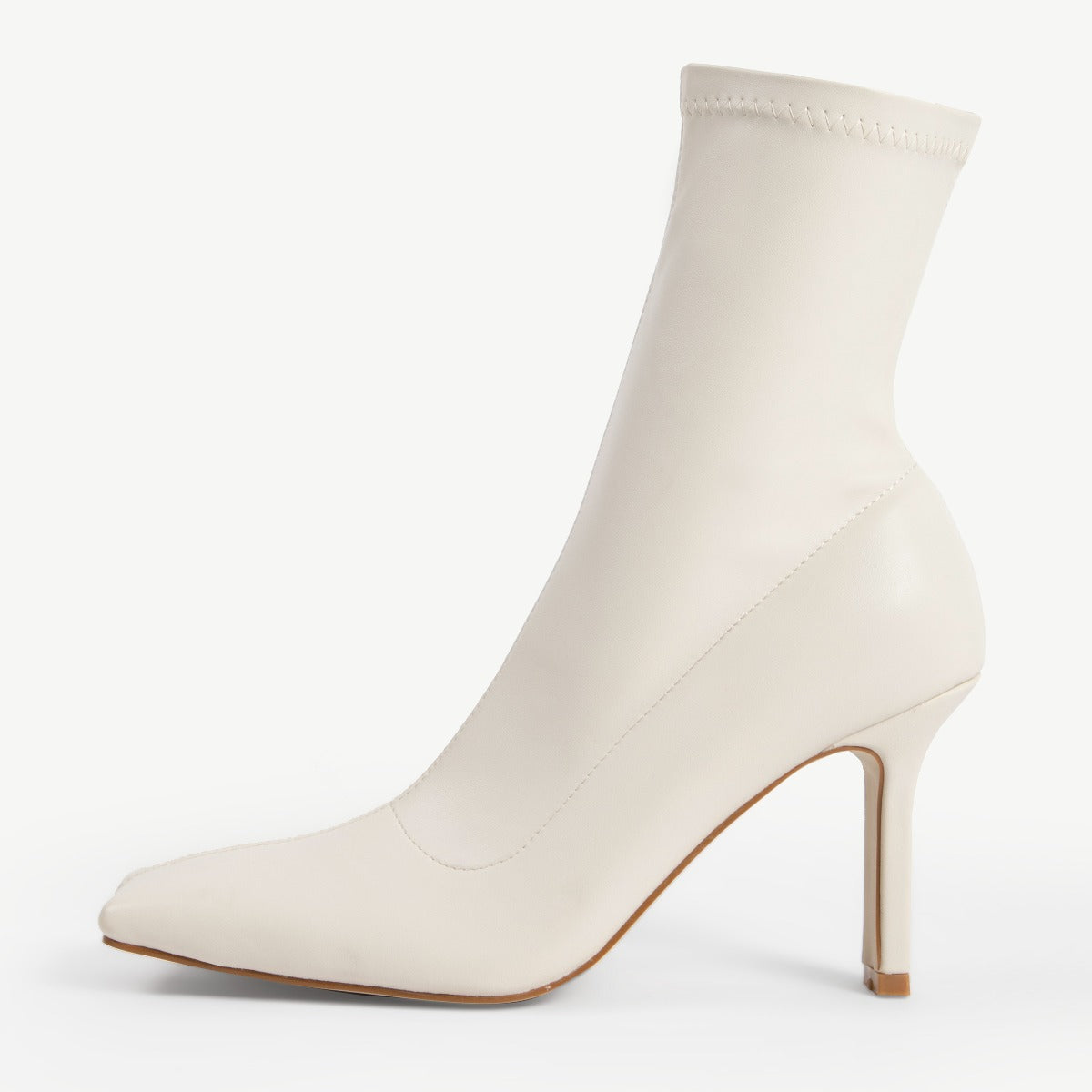 RAID Berinice Ankle Sock Boot in White