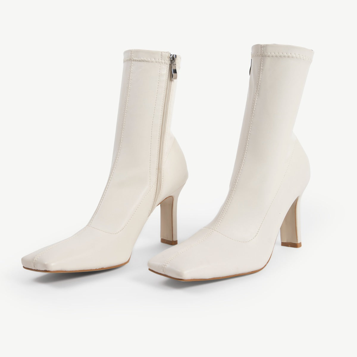 RAID Berinice Ankle Sock Boot in White