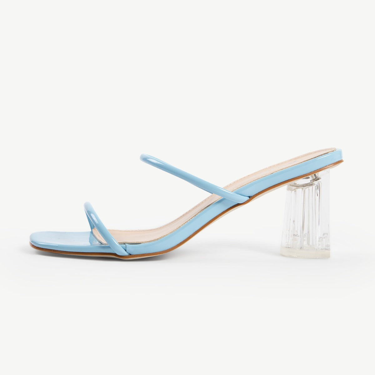 BEBO Breeze Heeled Mule in Blue