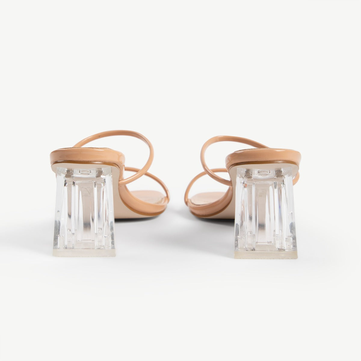BEBO Breeze Heeled Mule in Nude