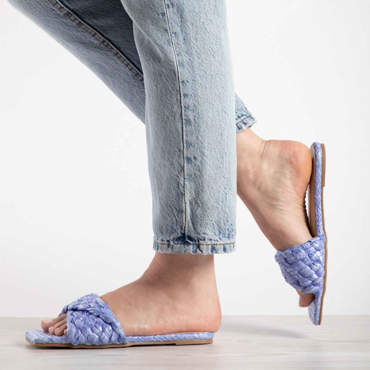 RAID Breezy Flat Mule in Purple