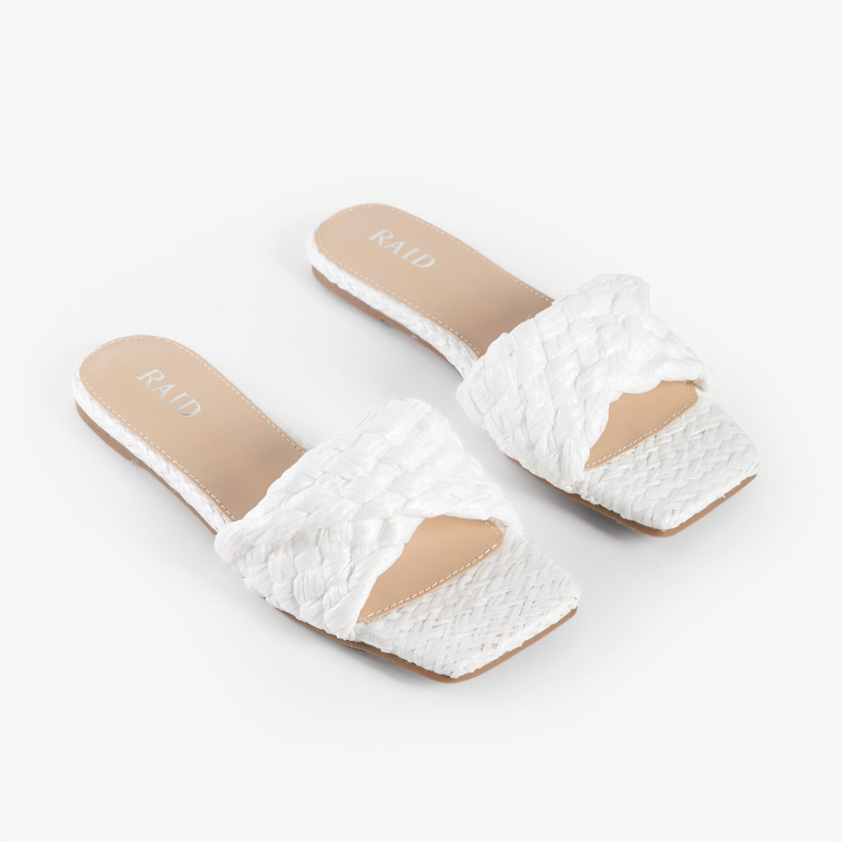 RAID Breezy Flat Mule in White