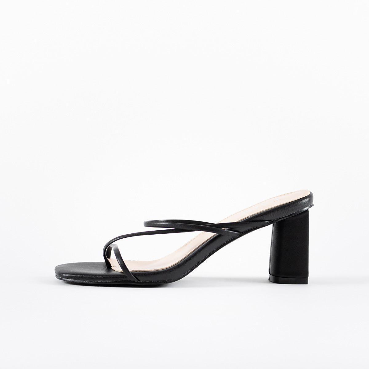 RAID Brioni Heeled Sandal in Black