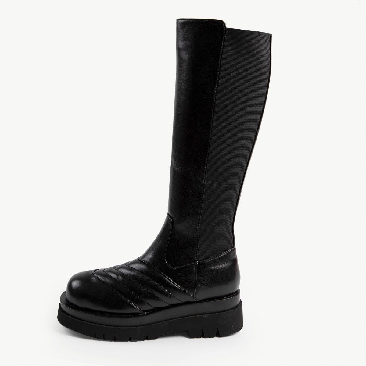 RAID Davina Chunky Long Boot in Black