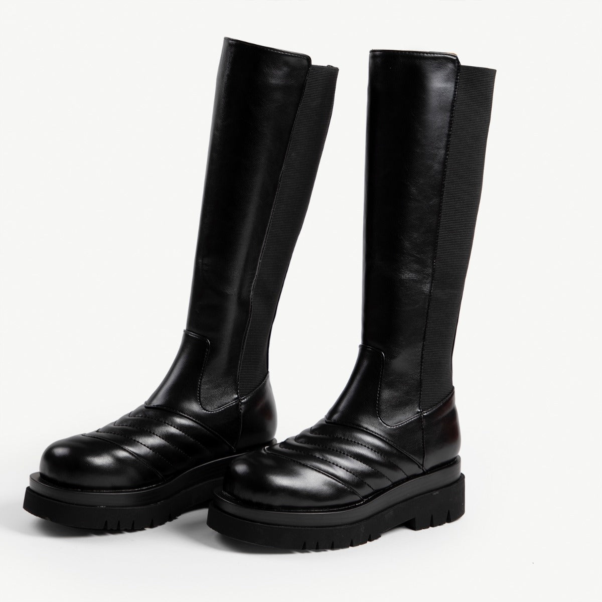 RAID Davina Chunky Long Boot in Black