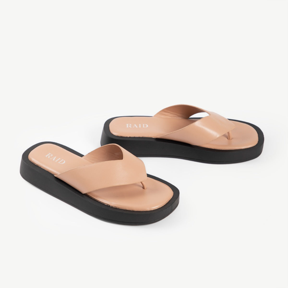 RAID Dornea Chunky Sandal in Camel