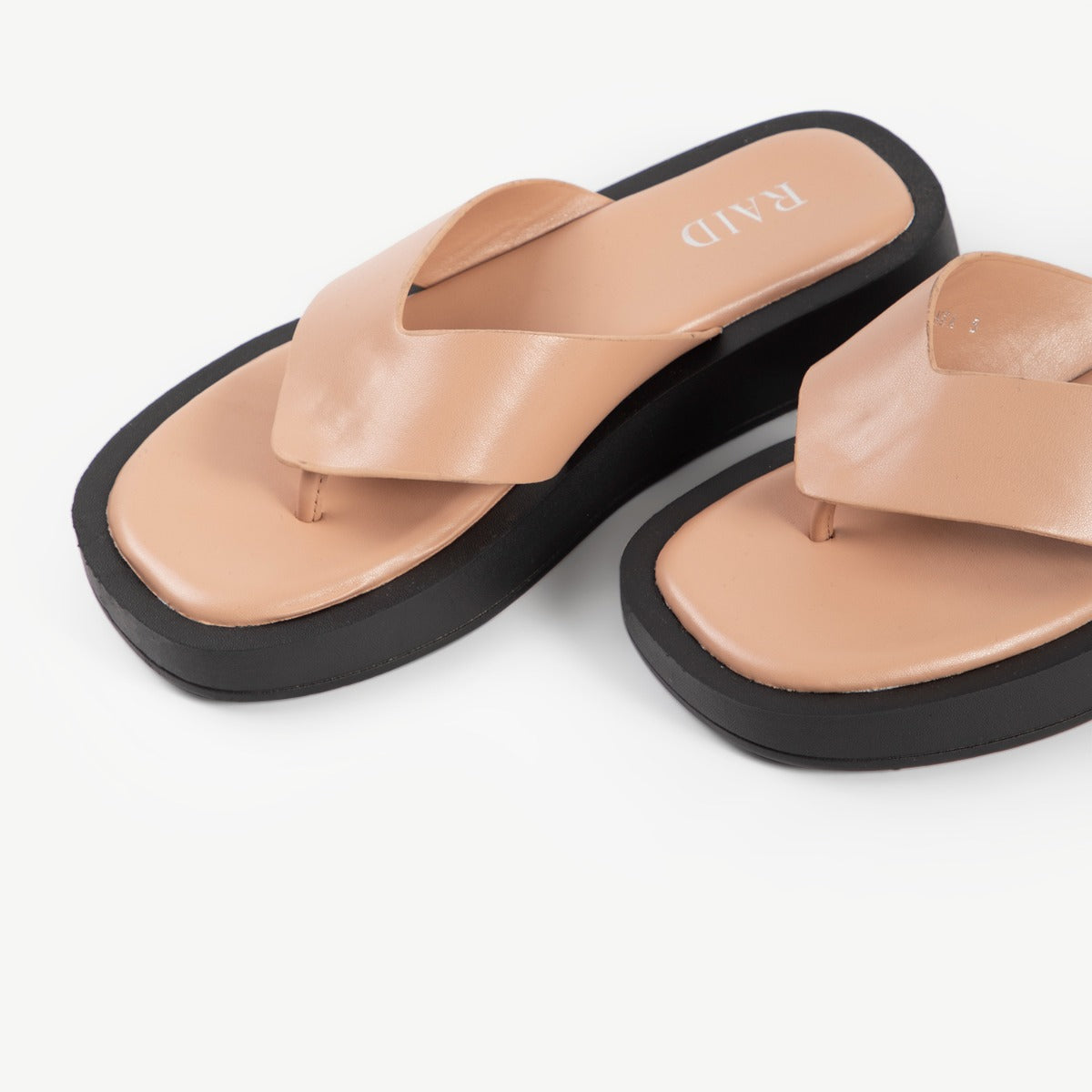 RAID Dornea Chunky Sandal in Camel