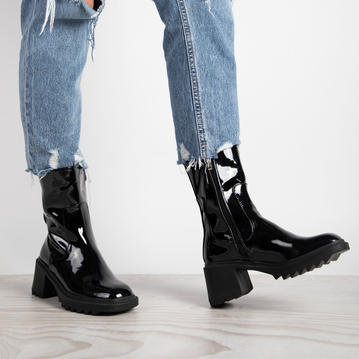 RAID Ennis Ankle Boot in Black