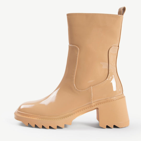 RAID Ennis Ankle Boot in Nude
