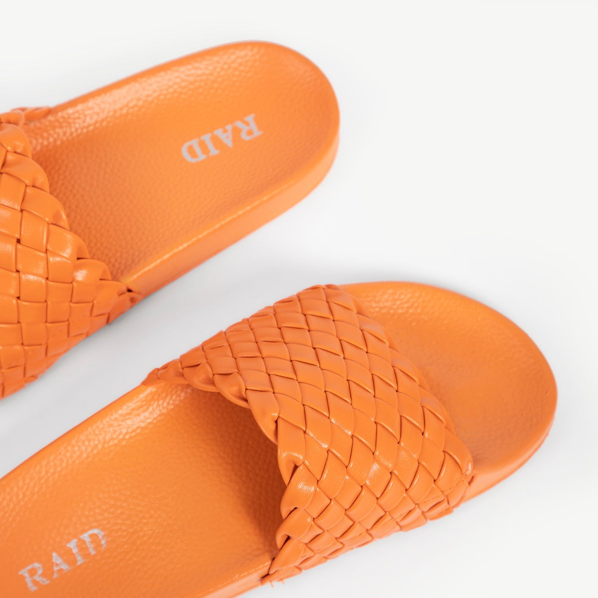 RAID Farley Flat Slider in Orange