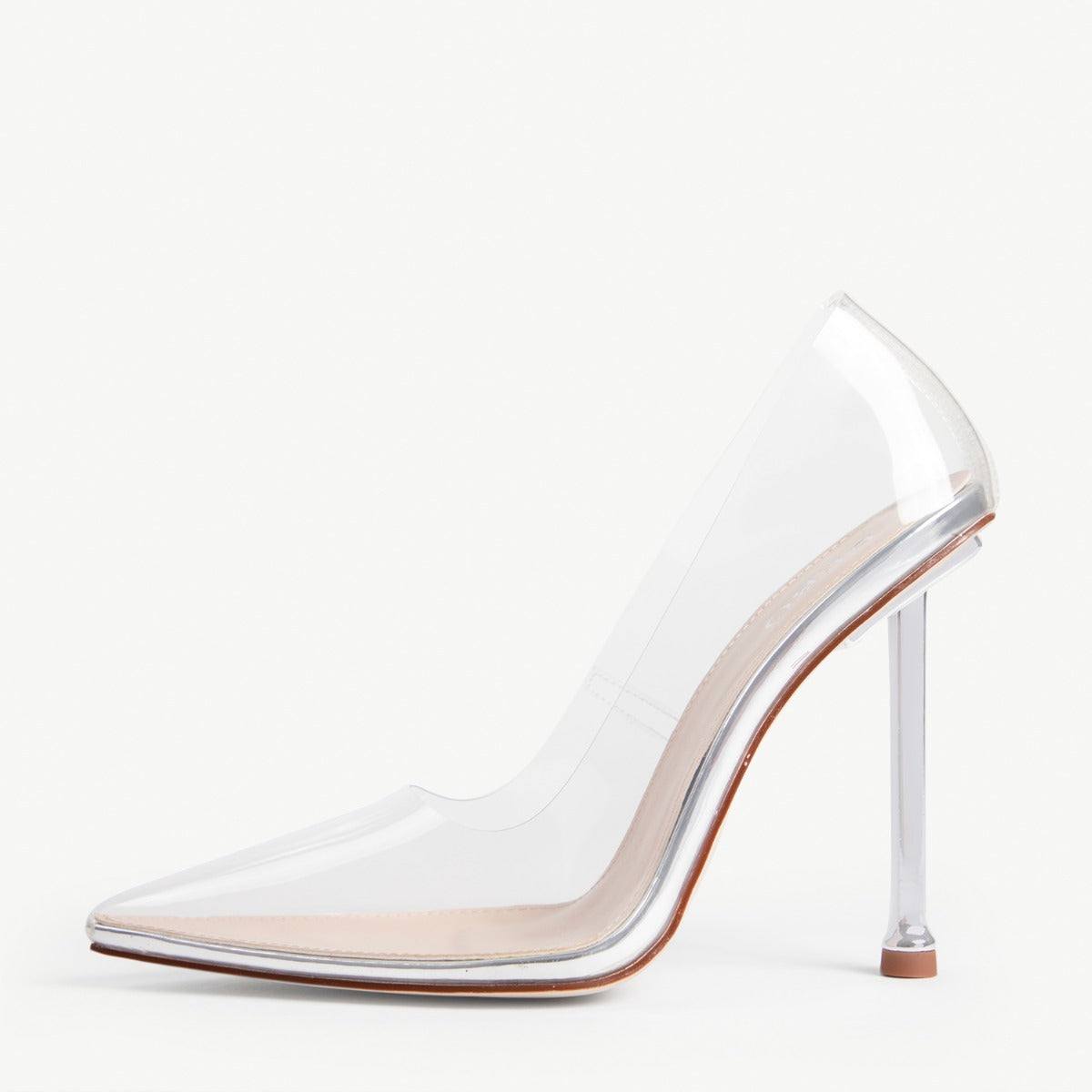 BEBO Flaura Stiletto Heel in Silver