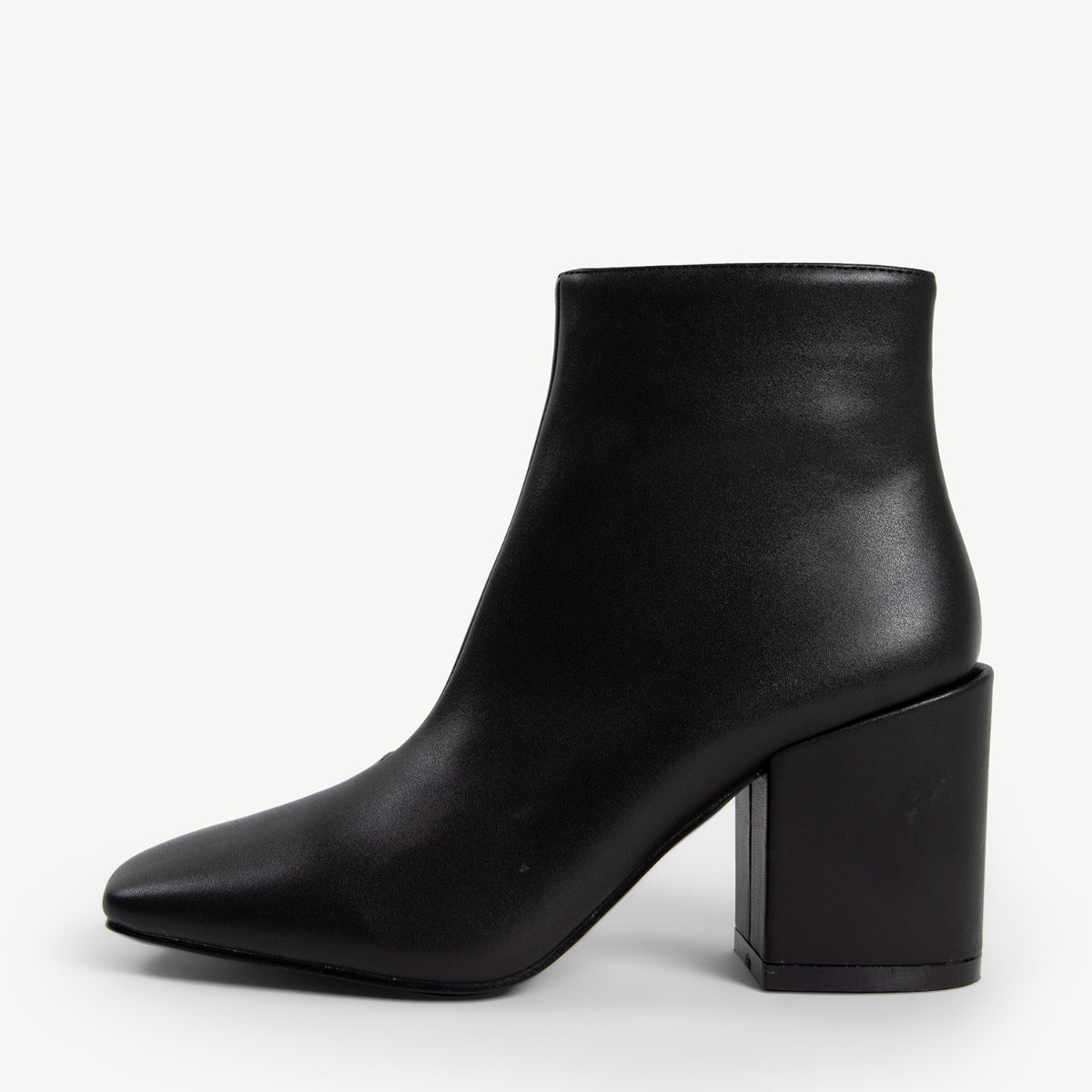 RAID Hollis Block Heeled Boot in Black