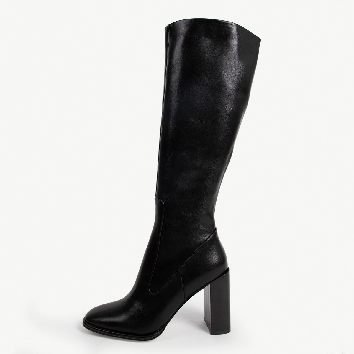 RAID Ivonne Block Heeled Boot in Black