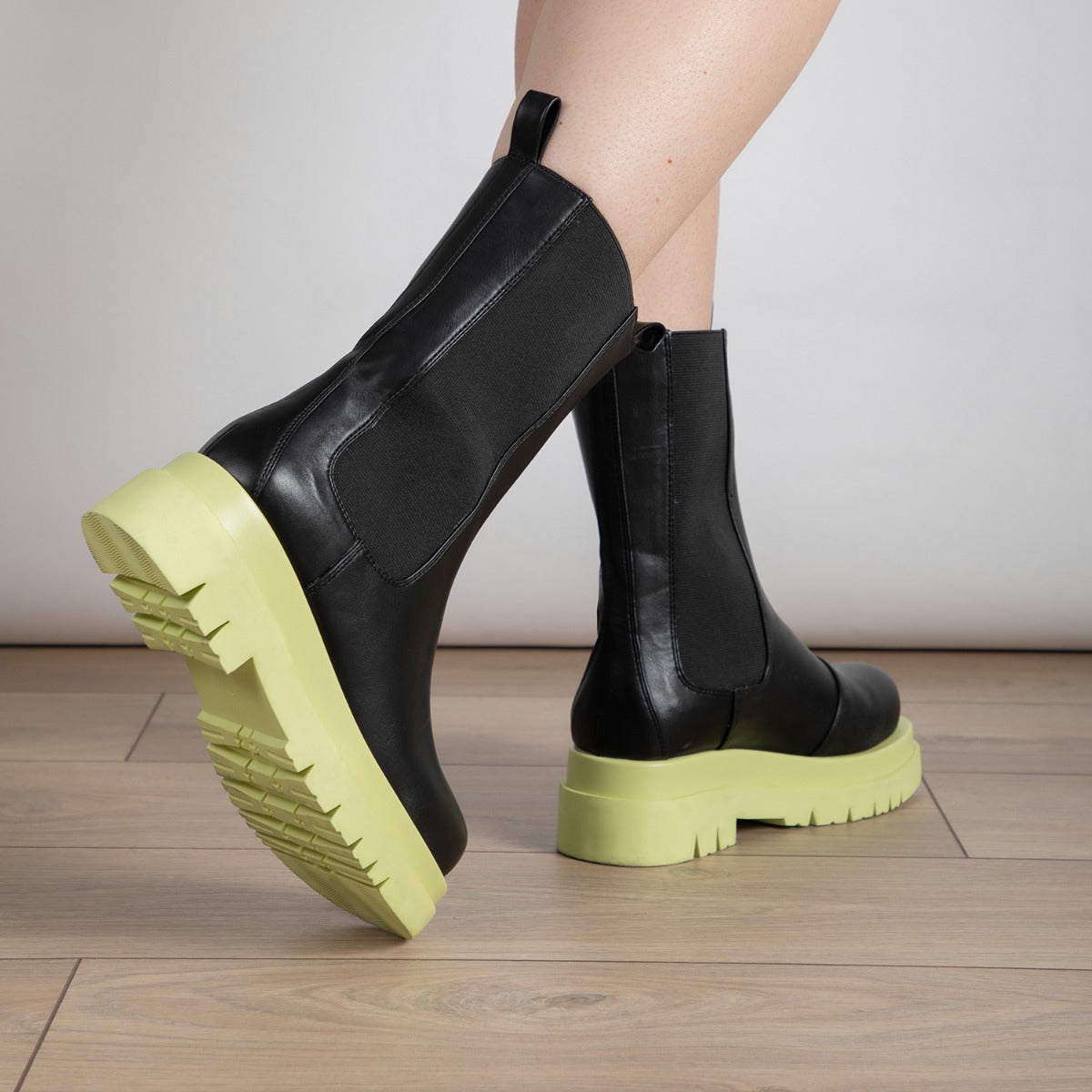 RAID Kendall Ankle Boot in Green