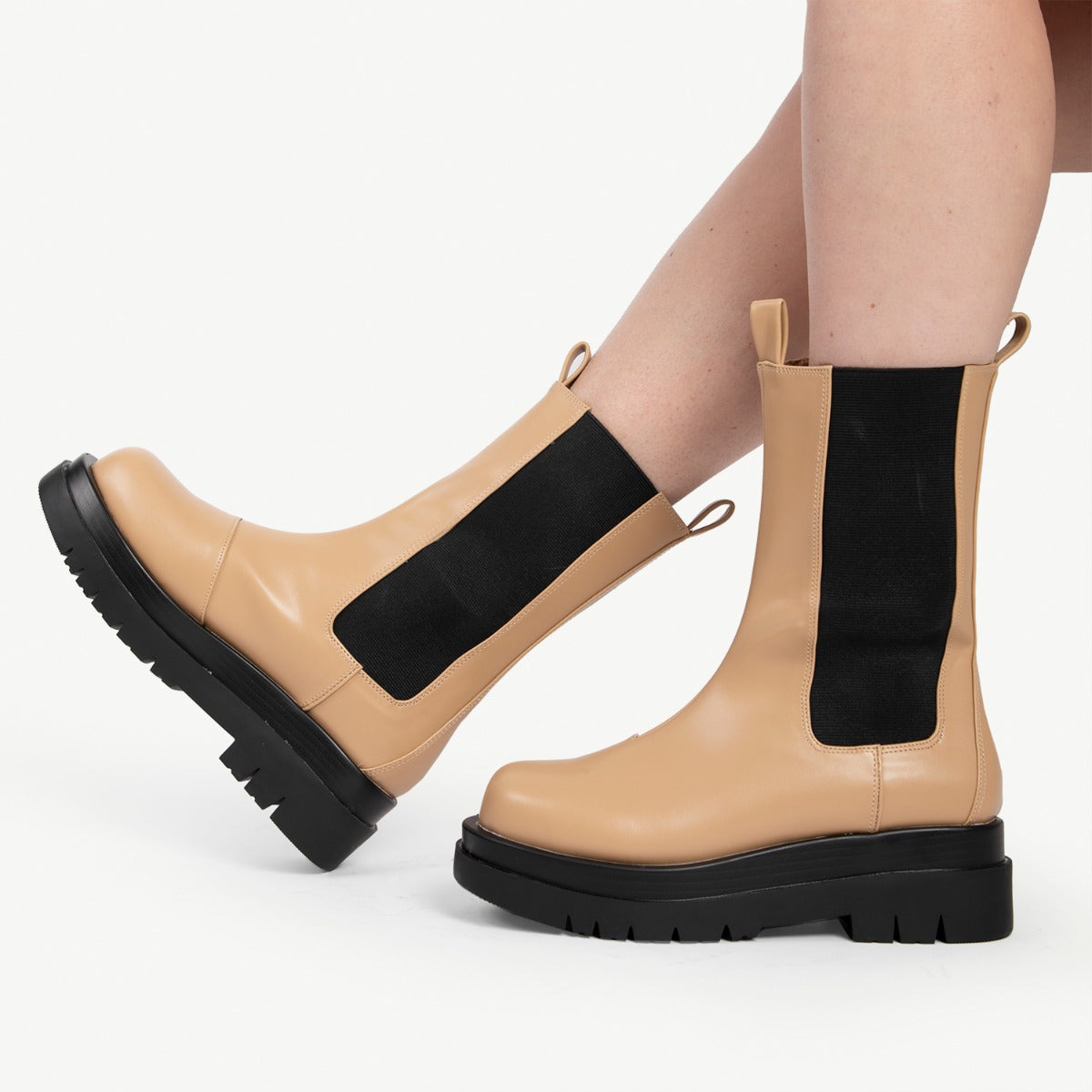 RAID Kendall Ankle Boot in Camel