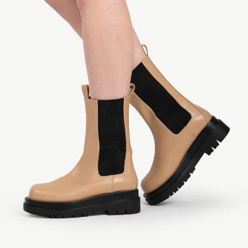 RAID Kendall Ankle Boot in Camel