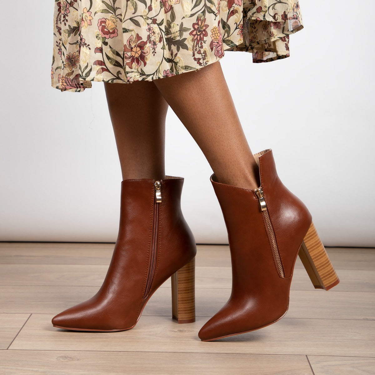 RAID Keyla Ankle Boot in Tan