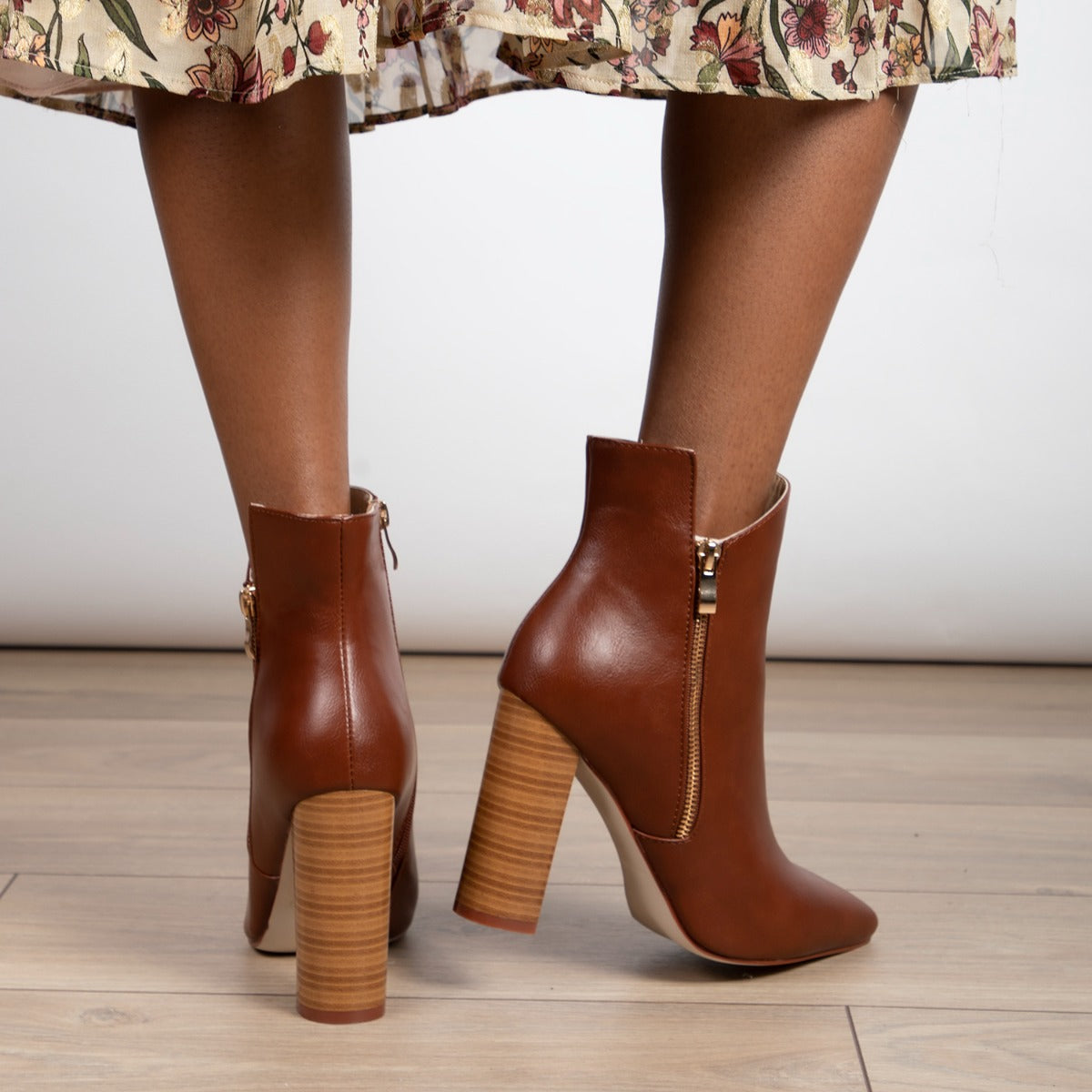 RAID Keyla Ankle Boot in Tan