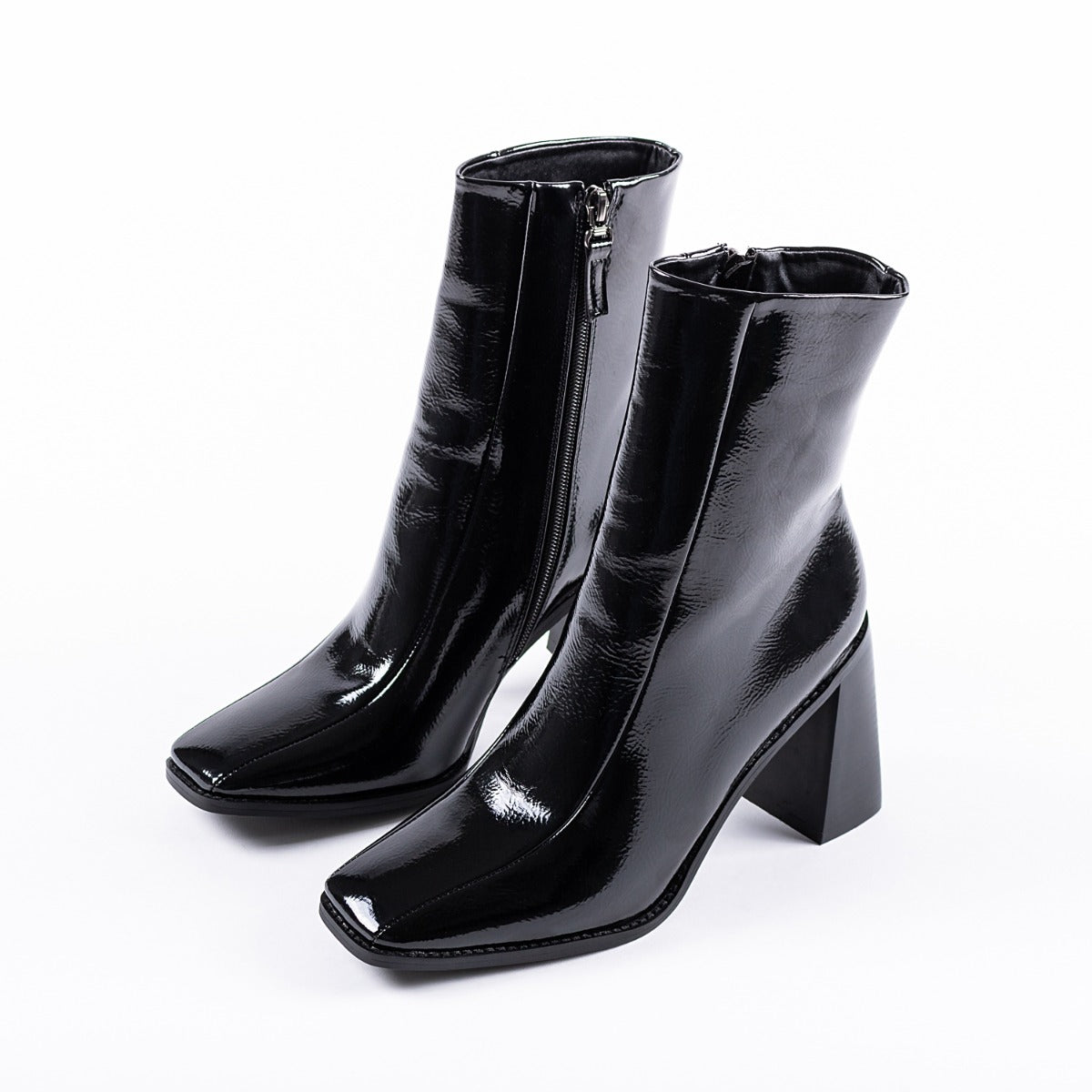 RAID Kiaya Block Heel Boot in Black