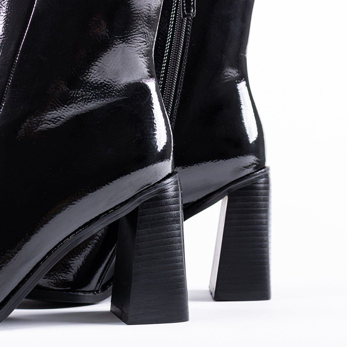 RAID Kiaya Block Heel Boot in Black