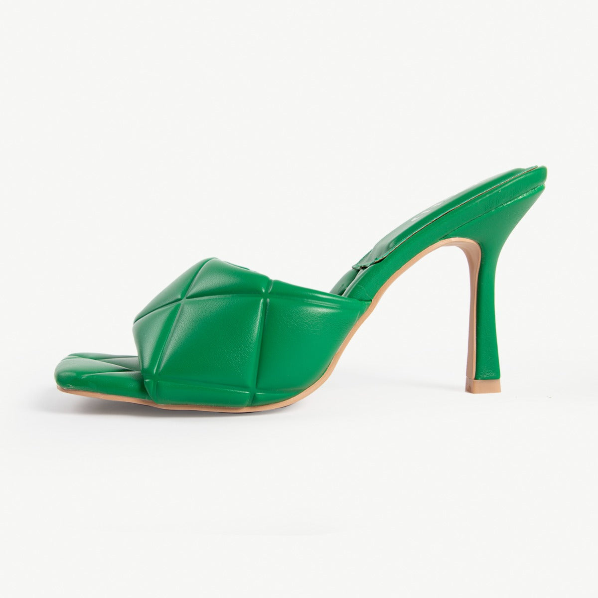 RAID Magick Heeled Mule in Green