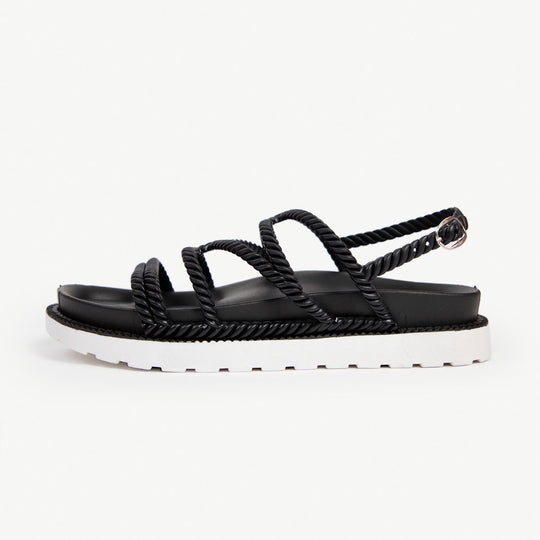 RAID Miriam strappy sandal in Black