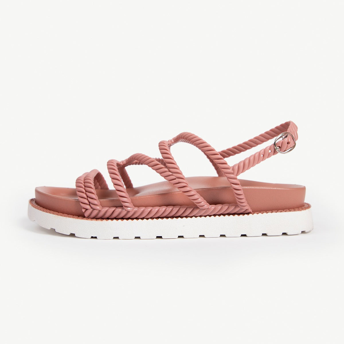 RAID Miriam strappy sandal in Blush