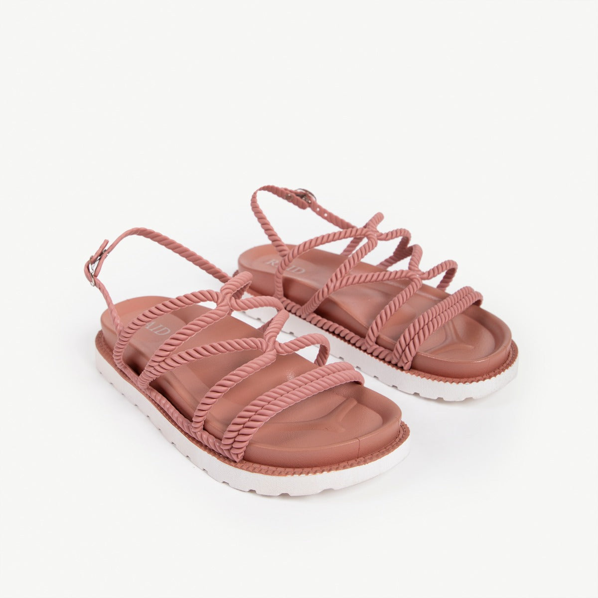RAID Miriam strappy sandal in Blush