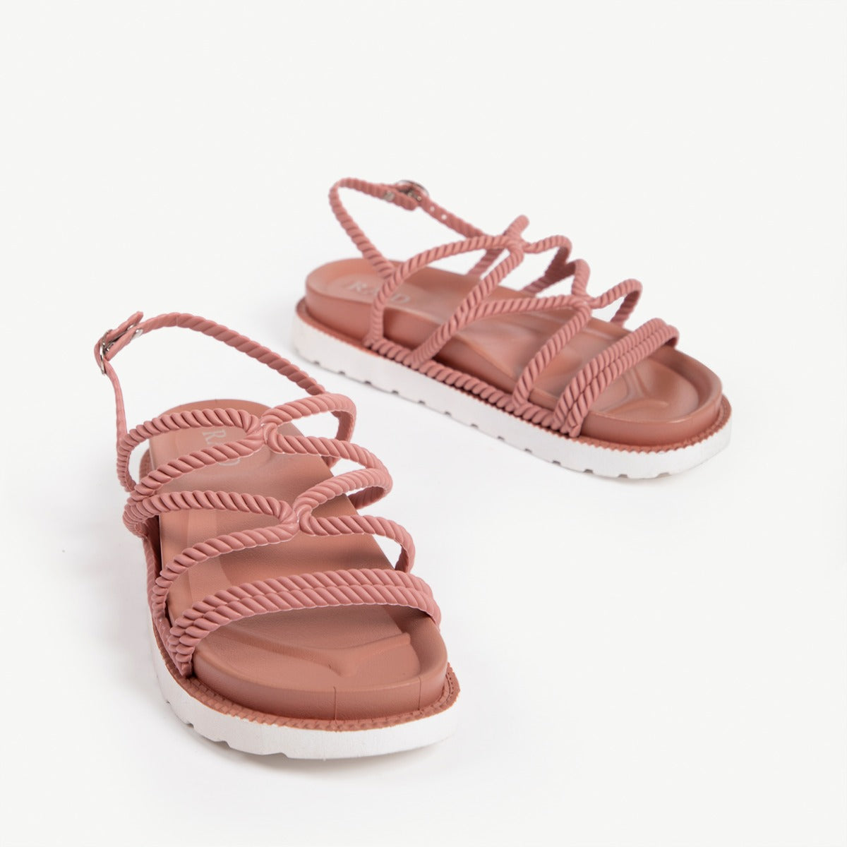 RAID Miriam strappy sandal in Blush