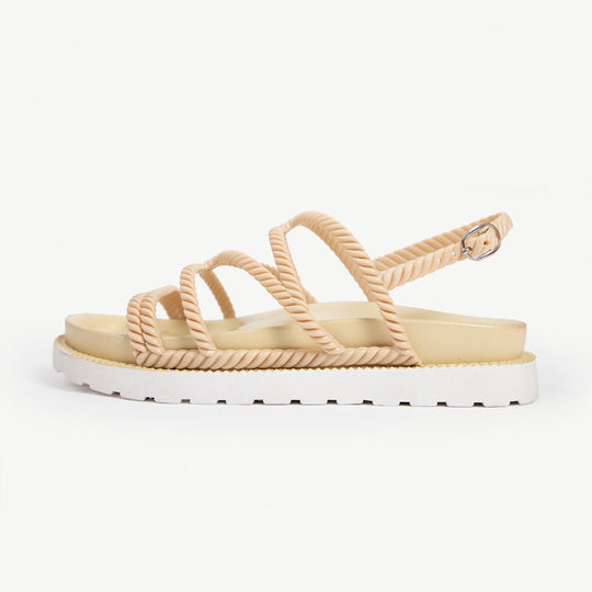 RAID Miriam strappy sandal in Nude