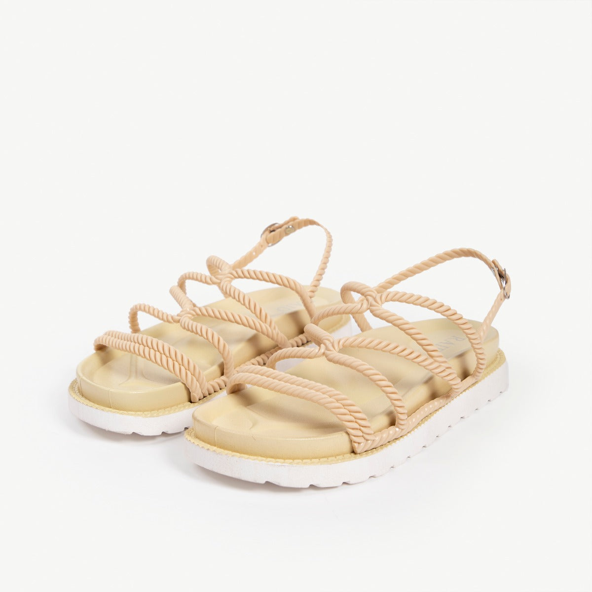 RAID Miriam strappy sandal in Nude