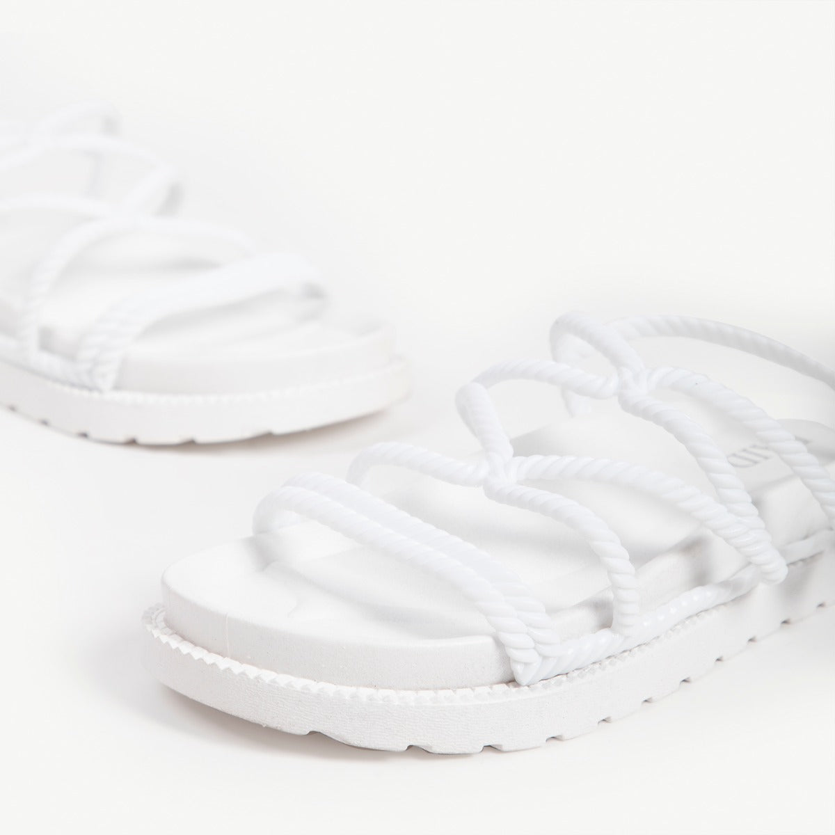 RAID Miriam strappy sandal in White