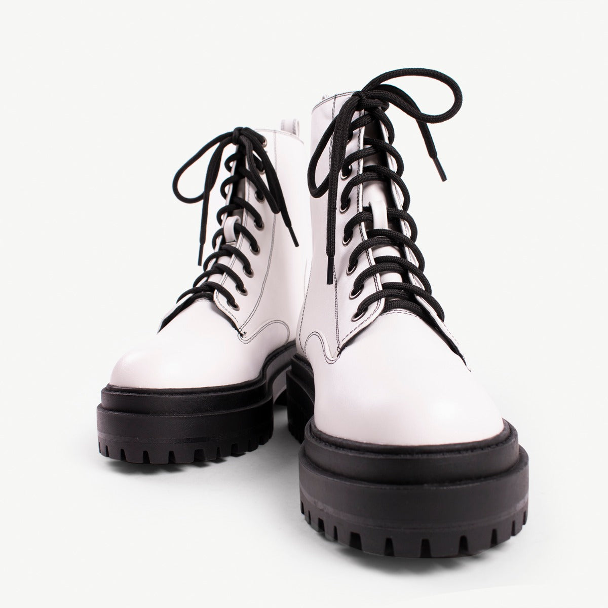 RAID Obey Chunky Hiker Boot in White