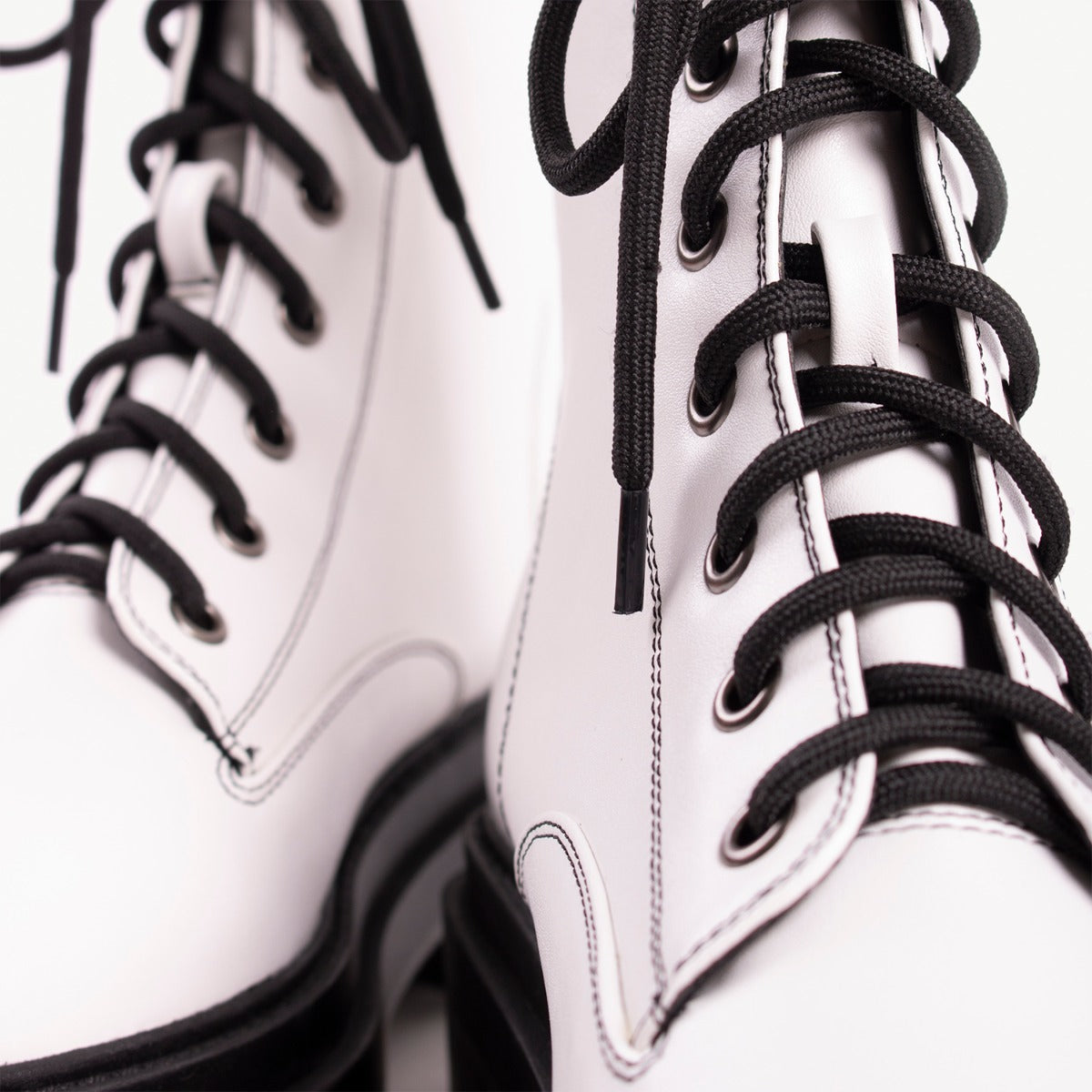 RAID Obey Chunky Hiker Boot in White