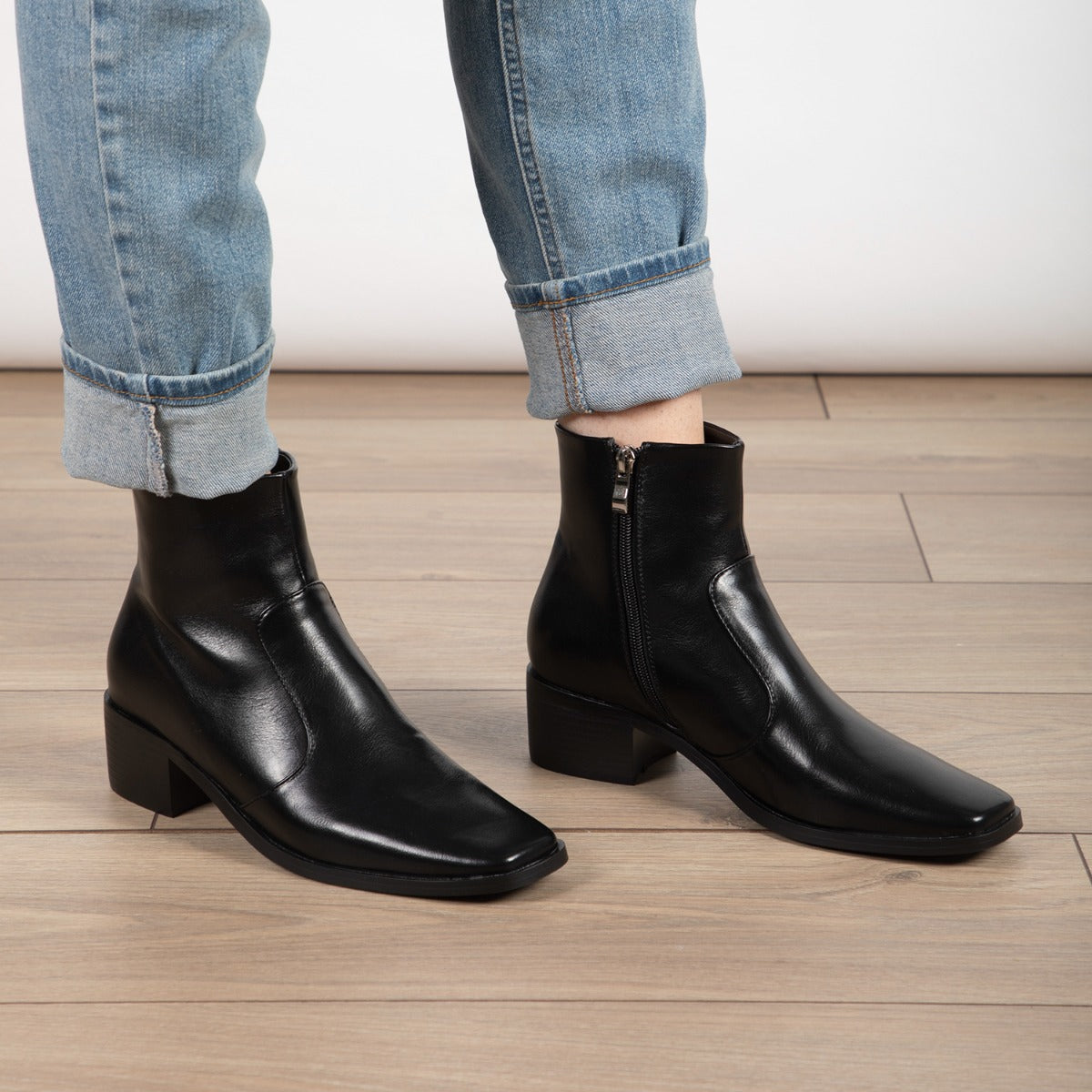 RAID Rochella Ankle Boot in Black