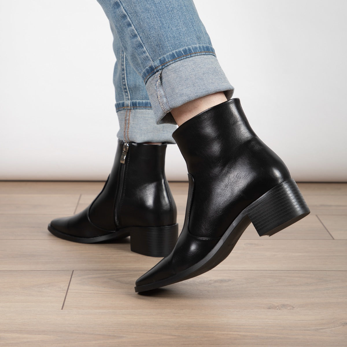 RAID Rochella Ankle Boot in Black